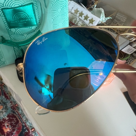 Blue aviator ray bans - Picture 4 of 4